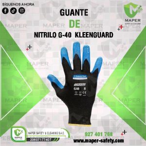 GUANTE DE NITRILO G-40  KLEENGUARD