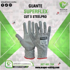 GUANTE SUPERFLEX CUT 5 STEELPRO