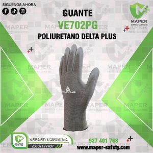 GUANTE VE702PG POLIURETANO DELTA PLUS