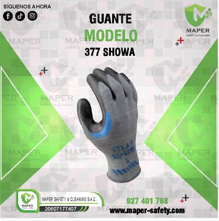 GUANTE MODELO 377 SHOWA