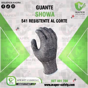 GUANTE SHOWA 541 RESISTENTE AL CORTE