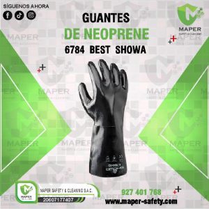 GUANTES DE NEOPRENE 6784  BEST  SHOWA