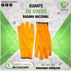 GUANTE DE CUERO  BADANA NACIONAL