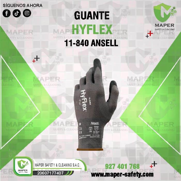 GUANTE HYFLEX 11-840 ANSELL