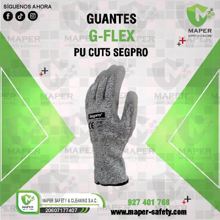 GUANTES G-FLEX PU CUT5 SEGPRO