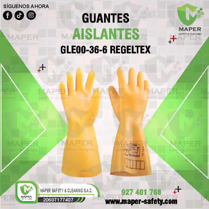 GUANTES AISLANTES GLE00-36-6 REGELTEX