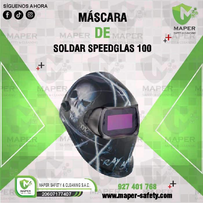MÁSCARA DE SOLDAR SPEEDGLAS 100