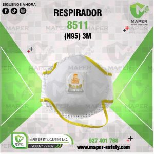RESPIRADOR 8511 (N95) 3M