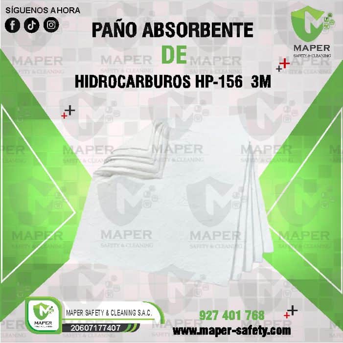 PAÑO ABSORBENTE DE HIDROCARBUROS HP-156 3M