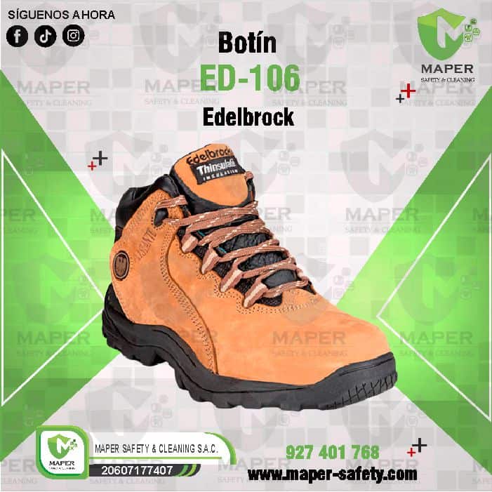 Botín ED-106 Edelbrock