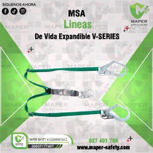 MSA Lineas De Vida Expandible V-SERIES