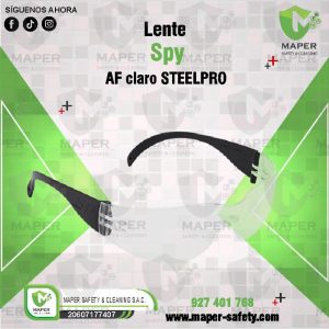 Lente Spy AF claro STEELPRO