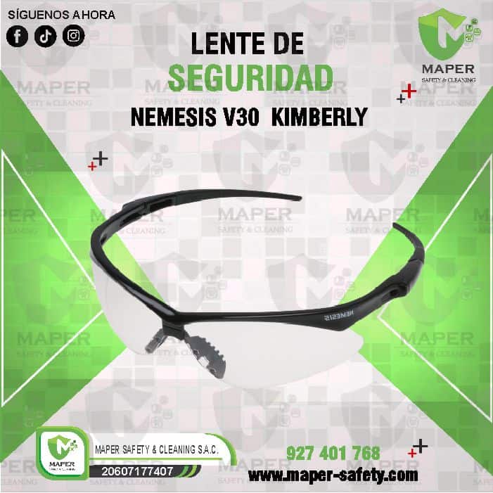 LENTE DE SEGURIDAD - NEMESIS V30 KIMBERLY