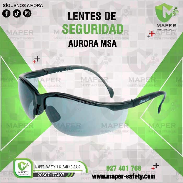 LENTE DE SEGURIDAD AURORA MSA