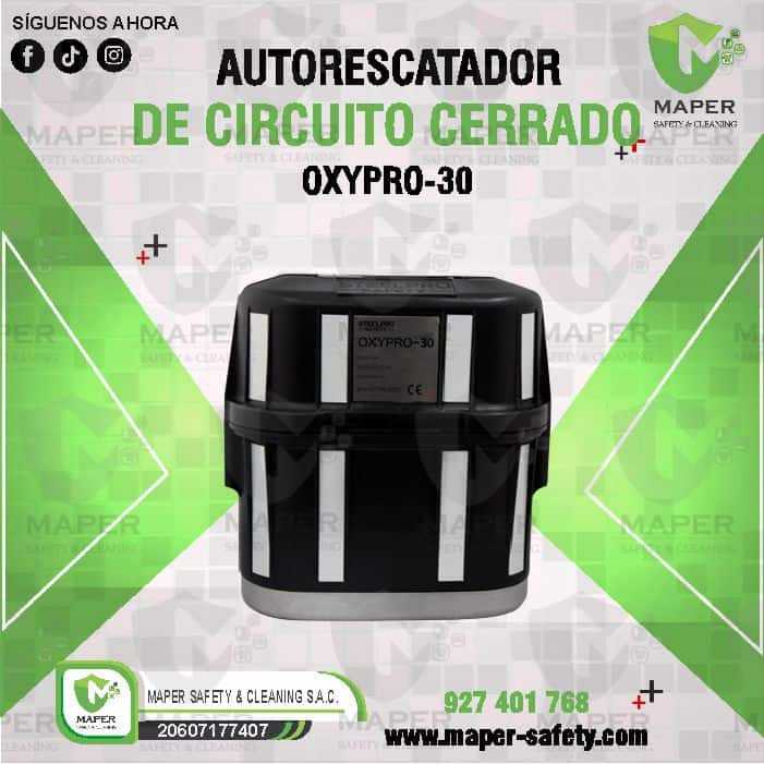 Autorescatador de circuito cerrado Oxypro-30