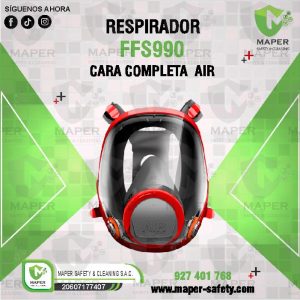 RESPIRADOR  FFS990 CARA COMPLETA  AIR