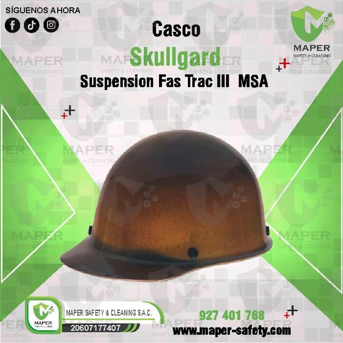 Cascos Skullgard Suspension Fas Trac III MSA