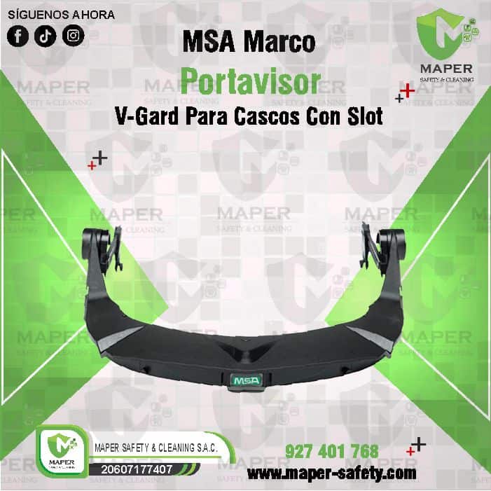 MSA Marco Portavisor V-Gard Para Cascos Con Slot