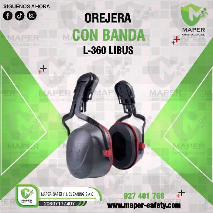 OREJERA CON BANDA L-360 LIBUS