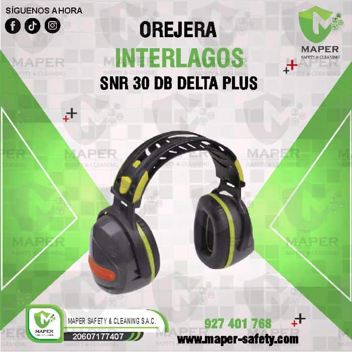 OREJERA INTERLAGOS SNR 30 DB DELTA PLUS
