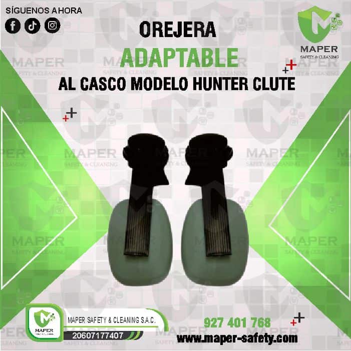 OREJERA ADAPTABLE AL CASCO MODELO HUNTER CLUTE