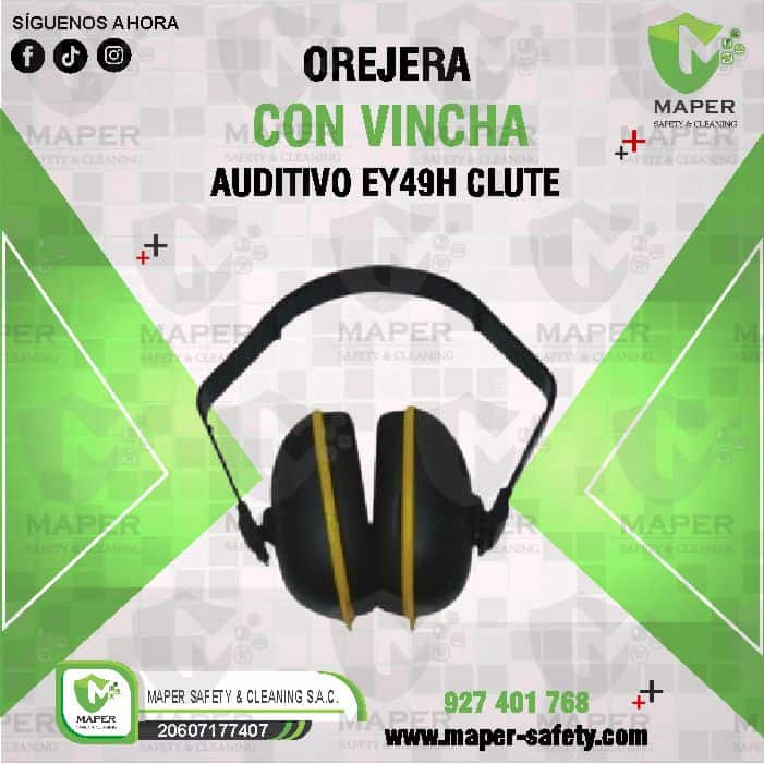 OREJERA CON VINCHA AUDITIVO EY49H CLUTE
