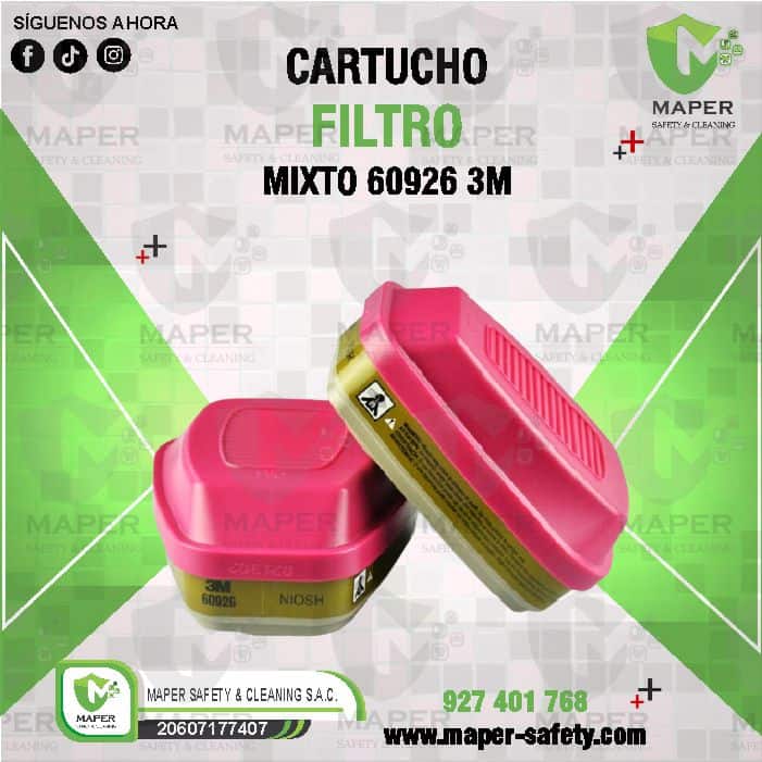 CARTUCHO FILTRO MIXTO 60926 3M