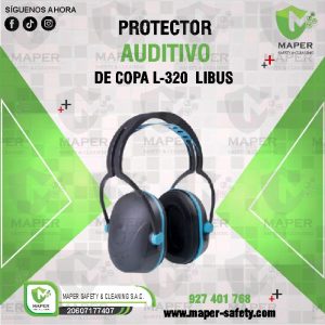 PROTECTOR AUDITIVO DE COPA L-320  LIBUS