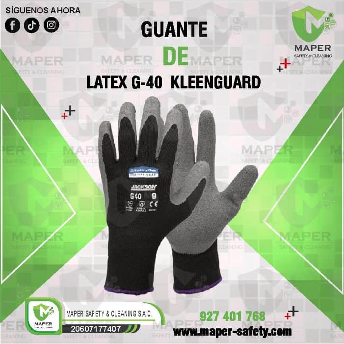 GUANTE DE LATEX G-40 KLEENGUARD